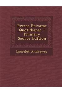 Preces Privatae Quotidianae