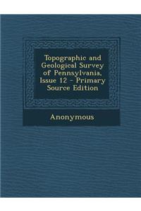 Topographic and Geological Survey of Pennsylvania, Issue 12
