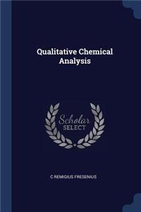 Qualitative Chemical Analysis