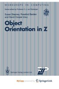 Object Orientation in Z