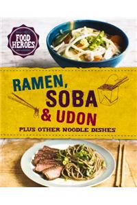 Ramen, Soba, Udon