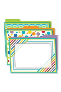 Color Me Bright File Folders