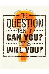 Motivational Quotes Journal #6