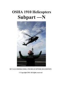 OSHA 1910 Helicopters Subpart N 2014 Edition