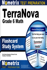Terranova Grade 6 Mathematics Flashcard Study System