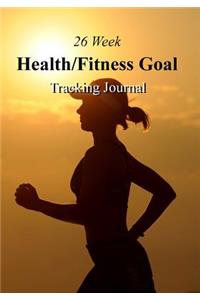 26 Week Health/Fitness Goal Tracking Journal