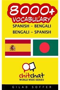 8000+ Spanish - Bengali Bengali - Spanish Vocabulary