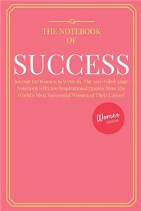 The Notebook of SUCCESS. Women edition