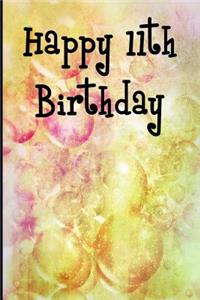 Happy 11th Birthday