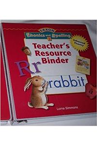 Phonics & Spelling 2 Teacher Resource Binder (Saxon Phonics & Spelling 2)
