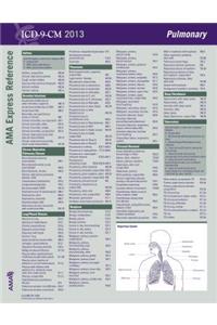 ICD-9-CM 2013 Express Reference Coding Card Pulmonary/Respiratory