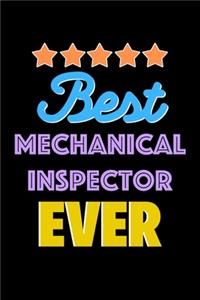 Best Mechanical Inspector Evers Notebook - Mechanical Inspector Funny Gift