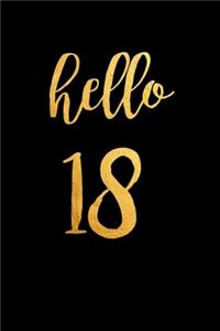 Hello 18