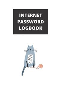 Internet Password Logbook