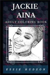 Jackie Aina Adult Coloring Book