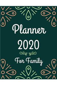 Planner 2020 for family