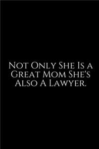 Not Only She Is A Great