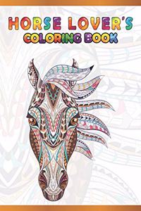 Horse Lover's Coloring Book
