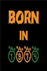 Born in 1974 Notebook Gift