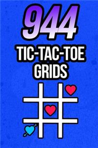 954 Tic Tac Toe Grids: Game Book - Play Fun Game - 120 Pages - 6x9 Soft Cover Book for Traveling & Gaming on the Road