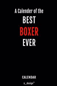 Calendar for Boxers / Boxer