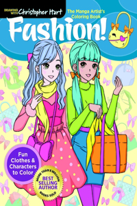 Manga Artist's Coloring Book: Fashion!