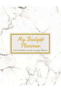 My Budget Planner 2020 Monthly Weekly Budget Planner