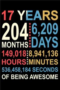 17 Years Of Being Awesome