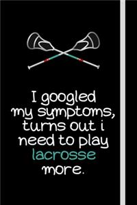 I googled my symptoms, turns out i need to play lacrosse more.