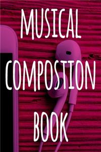 Musical Composition Book