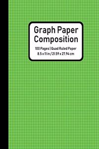 Graph Paper Composition Notebook Quad Ruled