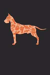 Great Dane Notebook - Halloween Great Dane Journal - Great Dane Gift for Dog Lovers - Great Dane Diary