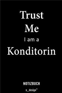 Notizbuch für Konditoren / Konditorin