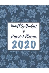 Monthly Budget & Financial Planner 2020