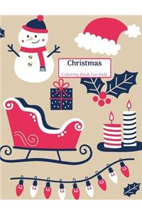 Christmas Coloring Book For Kids