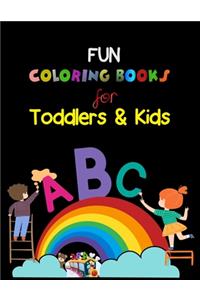 Fun Coloring Books for Toddlers & Kids