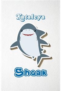 Kataleya Shark A5 Lined Notebook 110 Pages