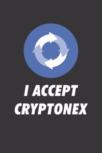 I Accept Cryptonex Notebook
