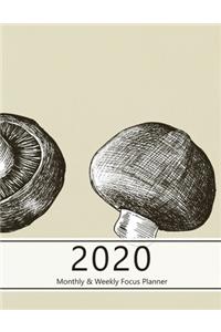 2020 Monthly & Weekly Focus Planner