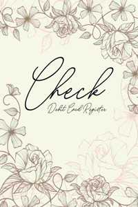 Check Debit Card Register