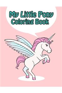 my little pony coloring book