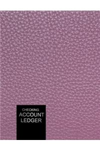 Checking Account Ledger