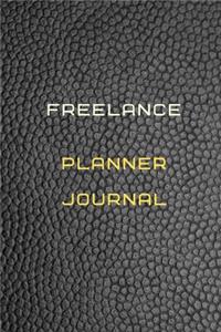 Freelance Planner Journal Diary - Log - Journal For Recording job Goals, Daily Activities, & Thoughts, History