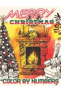 Merry Christmas Color By Numbers