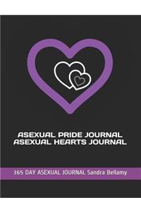 Asexual Pride Journal Asexual Hearts Journal