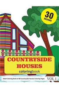 Countryside Houses Coloring Book