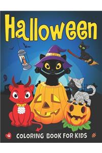 Halloween Coloring Book for Kids