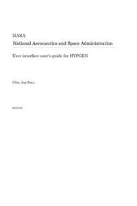 User Interface User's Guide for Hypgen
