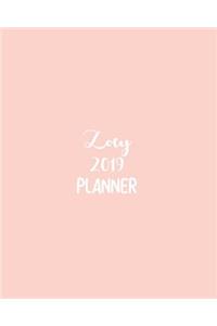 Zoey 2019 Planner