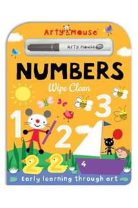 Arty Mouse Wipe Clean Numbers